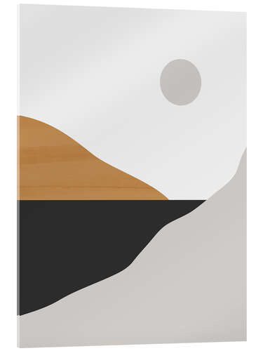 Akrylbilde Minimal Landscape