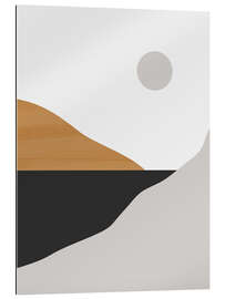 Stampa su plexi-alluminio Minimal Landscape