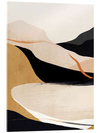 Cuadro de metacrilato Abstrakte Landschaft - ThingDesign