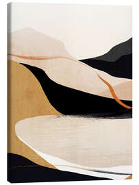 Lerretsbilde Abstrakte Landschaft - ThingDesign
