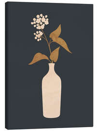 Canvas print Minimal flower still life