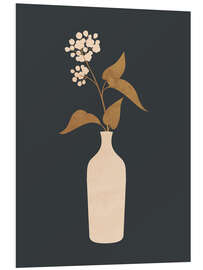 Tableau en PVC Minimal flower still life