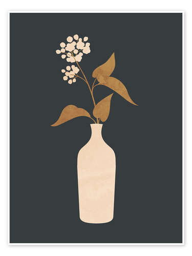 Plakat Minimal flower still life