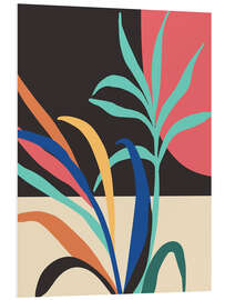 Quadro em PVC Abstract Plant II