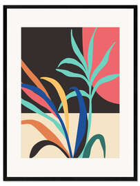 Framed art print Abstract Plant II