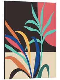 Magnettafel Abstrakte Pflanze II