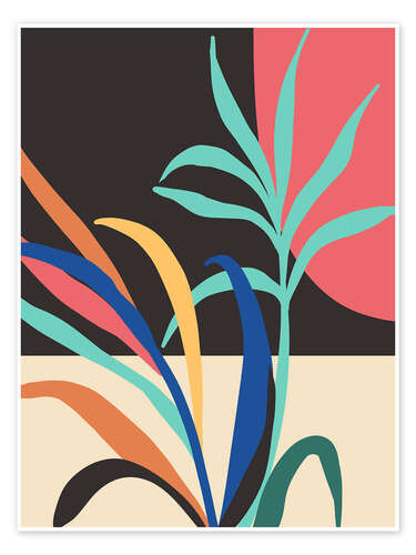 Plakat Abstract Plant II