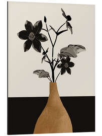 Aluminium print Flowers