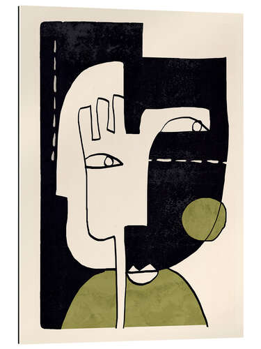 Tableau en plexi-alu Abstract Face III