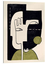 Tableau en plexi-alu Abstract Face III