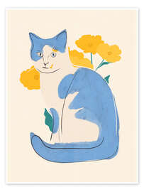 Taulu Blue cat - ThingDesign