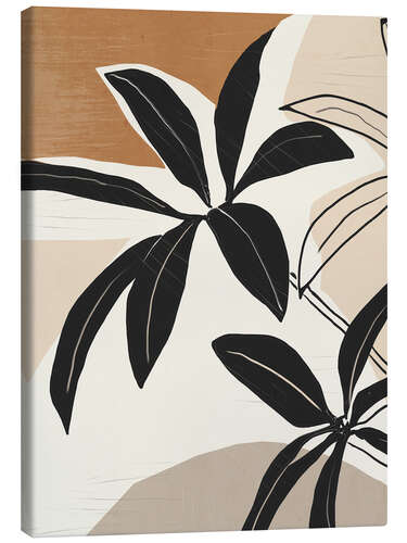 Canvas print Modern Abstract Art Plant