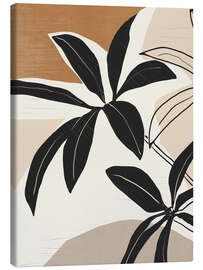 Canvas print Modern Abstract Art Plant