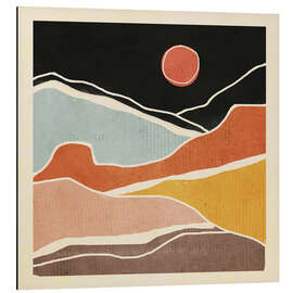 Magnettafel Abstrakte Landschaft II