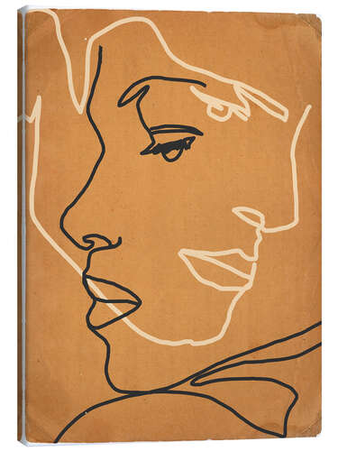 Lienzo Abstract Face IV