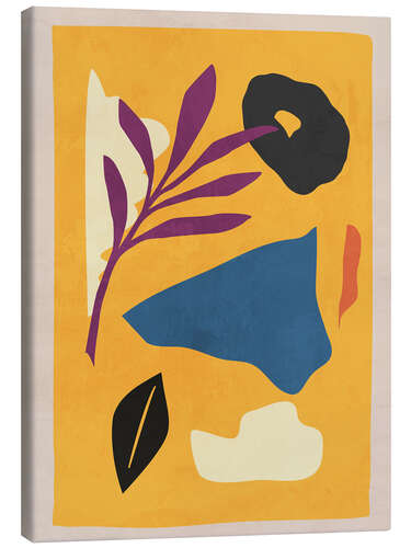 Canvastavla Minimal Abstract Shapes III