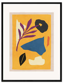Kehystetty taidepainatus Minimal Abstract Shapes III