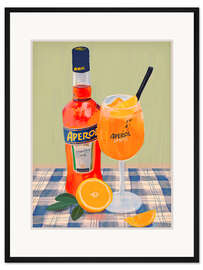Gerahmter Kunstdruck Aperol Spritz