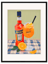 Impresión de arte enmarcada Aperol Spritz