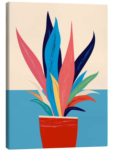 Canvas print Abstract Plant IV