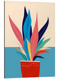 Magnettafel Abstrakte Pflanze IV