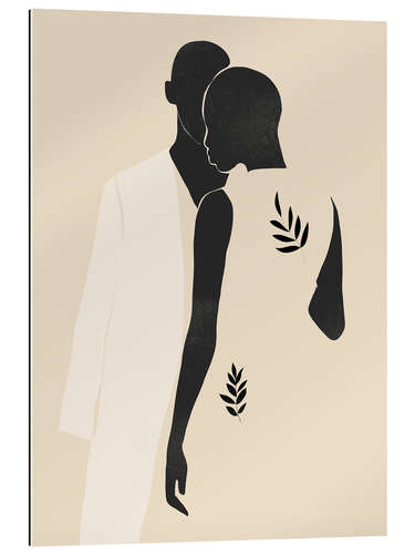 Gallery Print Minimal Abstract Couple