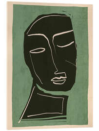 Obraz na szkle akrylowym Abstract Face V