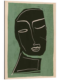 Magnettafel Abstraktes Gesicht V