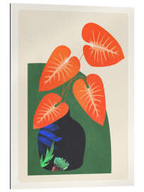 Stampa su plexi-alluminio Abstract Plant V