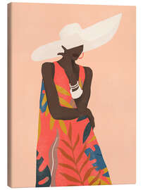 Canvas print Tropical Girl IV