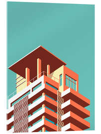 Acrylic print Miami Sohohouse - Remko Heemskerk