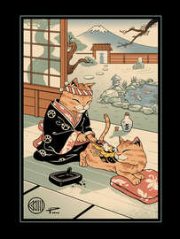 Magnettafel Tattooed Meowster