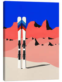 Leinwandbild Ski Alpin - Rosi Feist