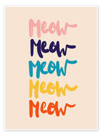 Obra artística Meow