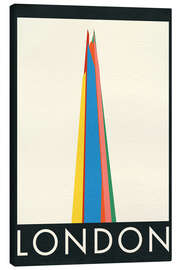 Canvas print London, the Shard - Rosi Feist