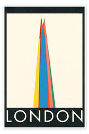 Wall print London, the Shard - Rosi Feist