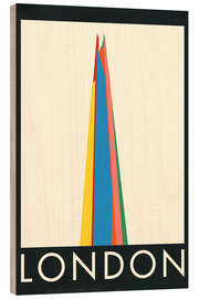 Cuadro de madera London, the Shard - Rosi Feist