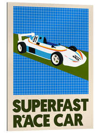 Gallery print Superfast Race Car