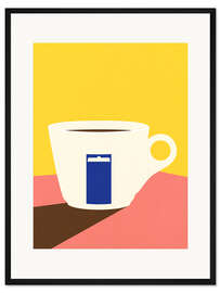 Gerahmter Kunstdruck Tazza