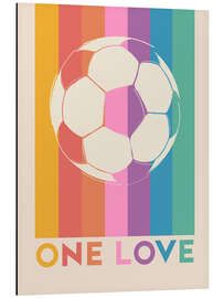 Obraz na aluminium One Love