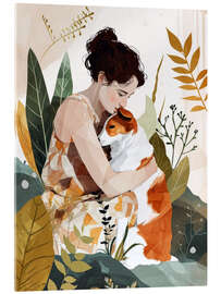 Acrylglas print Dog love