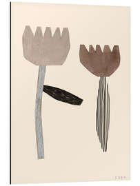Cuadro de aluminio Flower collage
