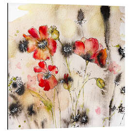 Obraz na aluminium Poppies