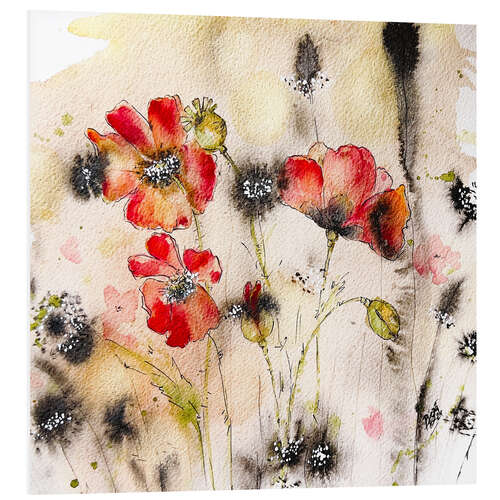 Bilde på skumplate Poppies
