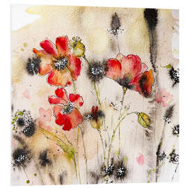 Bilde på skumplate Poppies