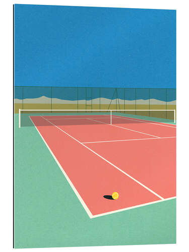 Gallery print Tennis Court In the Desert