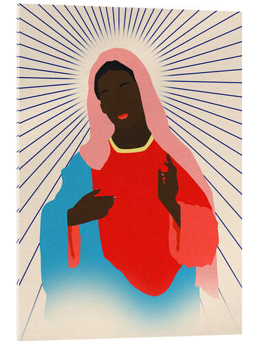 Quadro em acrílico Madonna