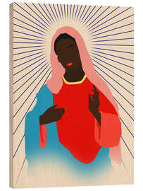 Quadro de madeira Madonna - Rosi Feist