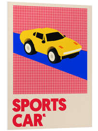 Quadro em PVC Sports Car