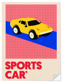 Wall sticker Sports Car